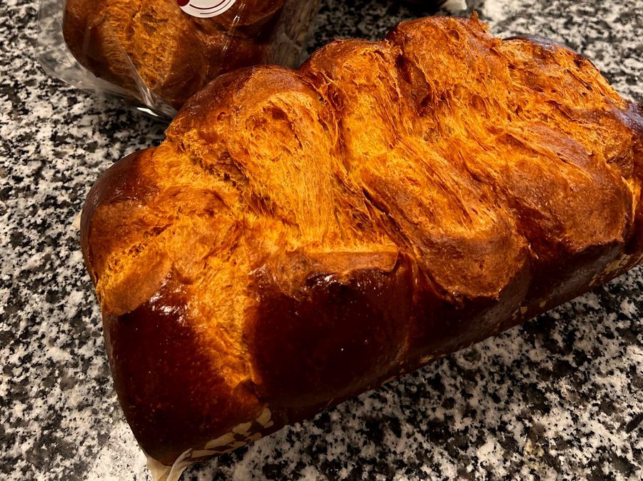 Brioche filée à la main